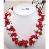 Image 1 : Red and White Choker.