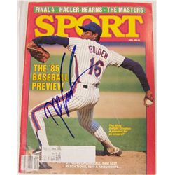 Doc Gooden Signed Sport Magazine.