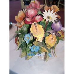 Capodimonte Floral Vase as Shown.