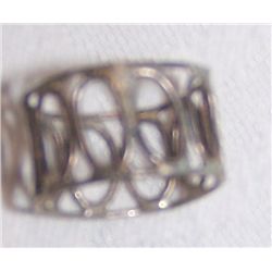 Sterling Silver Ring from the Estate Jewelry of Bing Crosby.