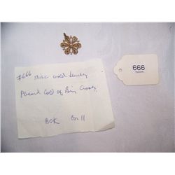 Misc. Gold Jewelry from Estate Jewelry Collection of Bing Crosby.
