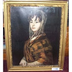 Goya Vintage Framed Print.