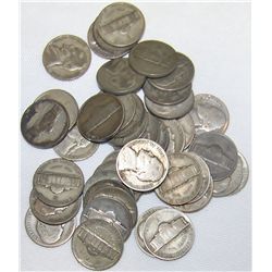 40 SILVER WAR NICKELS 2.4 OZ OF PURE SILVER.
