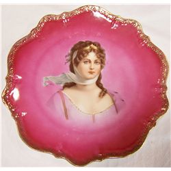 ANTIQUE GERMAN COLLECTIBLE PLATE (CT).