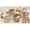 Image 1 : 17 Piece ROYAL CARLTON A/# 5565 VINTAGE HAND GILT TEA SERVICE SET.