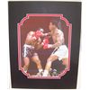 Image 1 : MUHAMMAD ALI  Signed Photograph ALI VS. LISTON WITH CERTIFICATE OF AUTHENTICITY.