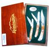 Image 1 : 2007 LIMITED EDITION REMINGTON SPORTSMAN SERIES KNIFE SET IN COLLECTOR BOX.