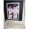 Image 4 : TED WILLIAMS & MICKEY MANTLE HAND SIGNED PICTURE WITH CERTIFICATE OF AUTHENTICITY BY CHRIS MORALES