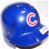 Image 1 : CHICAGO CUBS TEAM SIGNED BATTING HELMET