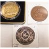 Image 1 : (3x$) U.S, GERMANY COMMEMORATIVES. PEARL HARBOR, CIVIL WAR, and HAMBURG.