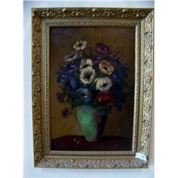 R. Masson Antique/ Vintage Oil on Canvas Painting.