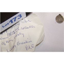 "LUCKY GREMLIN" SILVER PENDANT FROM PERSONAL JEWELRY COLLECTION OF BING CROSBY ESTATE