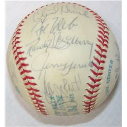 1978 Kansas City Royals Team-Signed Baseball.
