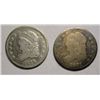Image 1 : 1831 Good and 1834  VG half dimes