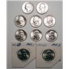 Image 1 : 10 CHBU Washington quarters:1942PD-43PD-44D