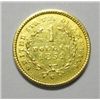 Image 2 : 1851-C TYPE 1 GOLD DOLLAR AU/UNC CLEANED