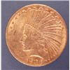 Image 1 : 1908 $10.00 GOLD INDIAN, CHOICE BU