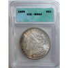 Image 1 : 1889 Morgan $  ICG64 toned reverse some obv
