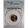 Image 1 : 1909 VDB LINCOLN WHEAT CENT PCGS MS64 RED