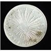 Image 1 : 1895 MEXICAN 8 REALES, MINT MARK Ga JS SILVER COIN