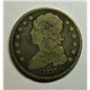 Image 1 : 1837 BUST QUARTER VG-F ORIGINAL