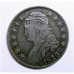 1823 BUST HALF DOLLAR ORIGINAL XF BROKEN 3