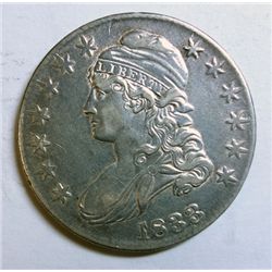 1833 BUST HALF DOLLAR XF