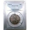 Image 1 : 1938D Walker half $  PCGS30