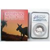 Image 1 : 2011 Australia $1 high relief Kangaroo  RARE