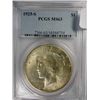 Image 1 : 1925S Peace $  PCGS63
