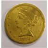 Image 1 : 1870S  $5  GOLD   VF