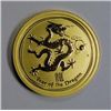 Image 1 : 2012 1/4 oz. Australia Dragon     GOLD