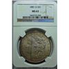 Image 3 : 1881-O Morgan $ NGC MS-63