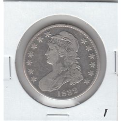 CAPPED BUST SILVER HALF 1832