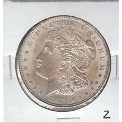 $1 SILVER MORGAN 1921