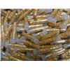 Image 1 : 10 LARGE VIALS OF GOLD FLAKE