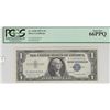 Image 1 : $1 GEM PCGS 66 PPQ 1957 A SILVER CERTIFICATE