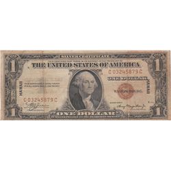 $1 HAWAII NOTE SILVER CERTIFICATE 1935