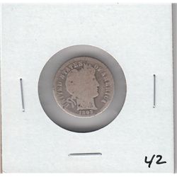 1893 BARBER DIME