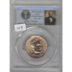 FIRST DAY OF ISSUE $1 PCGS 65 TYLER