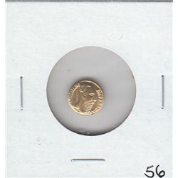 MEXICO GOLD WEDDING TOKEN