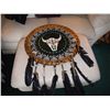 Image 1 : Navajo Hide Leather Dance  Shield