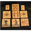 Image 1 : Group of 9 Authentic Navajo Sand Paintings