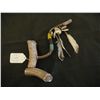 Image 1 : Beaded and Carved Antler Pipe