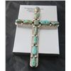 Image 3 : Turquoise and Sterling Cross