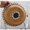 Image 1 : African Basket with Leather Cowrie Shells