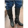 Image 1 : Leather Civil War Re-enactment Boot Size 12