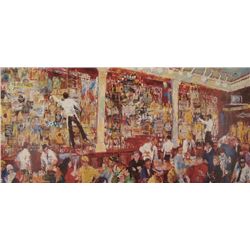 LeRoy Neiman Collage Art Print Mcrory's Bar