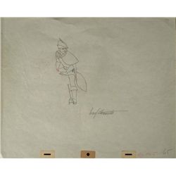 Sleeping Beauty Disney Orig Signed Production Drawing