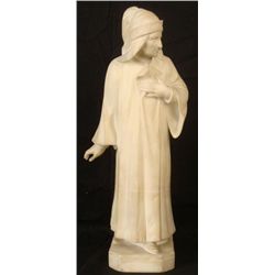 Marble Vintage Scultpure Figurine of Dante